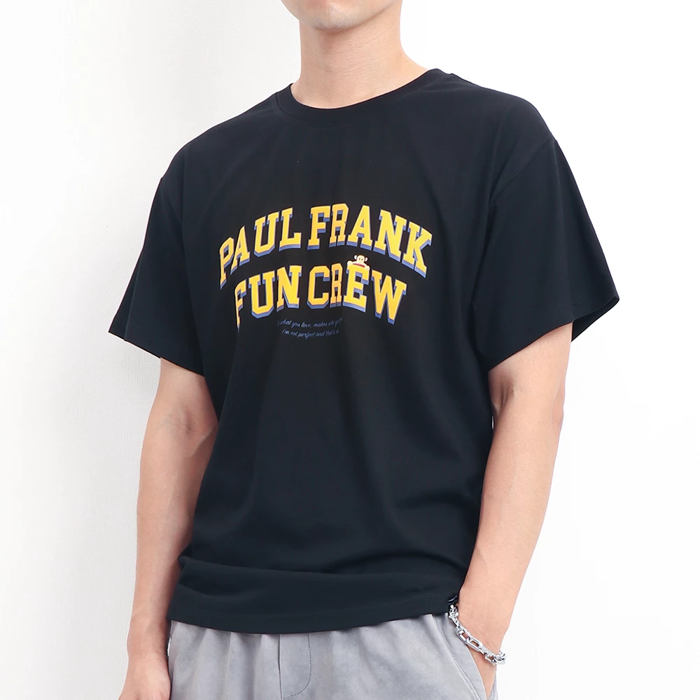 【PAUL FRANK】中性 LOGO字母 印花短袖T