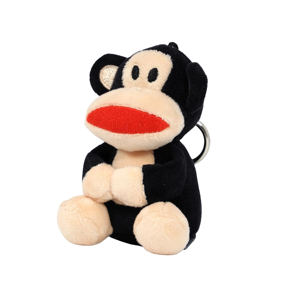 【PAUL FRANK】絨毛玩偶吊飾-黑