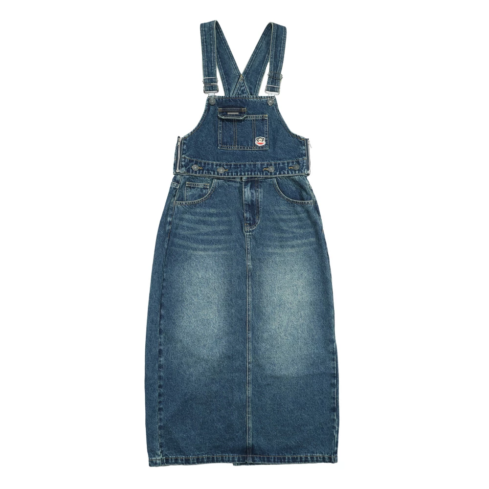 【Paul Frank】女款可拆式吊帶長裙