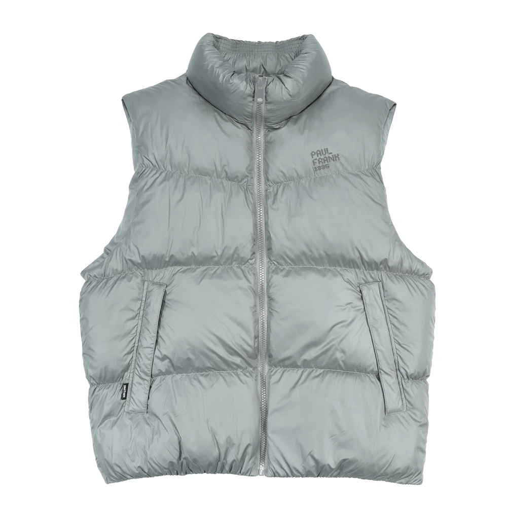 【Paul Frank】中性立領充棉背心