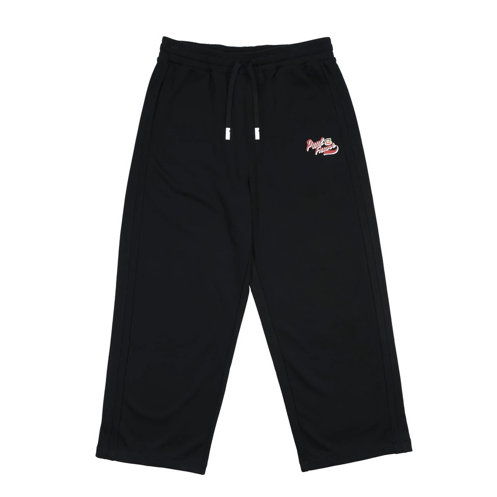 【Paul Frank】中性直筒剪接長褲