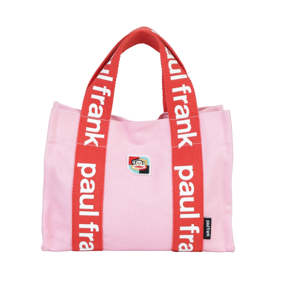 【Paul Frank】撞色LOGO 側背包